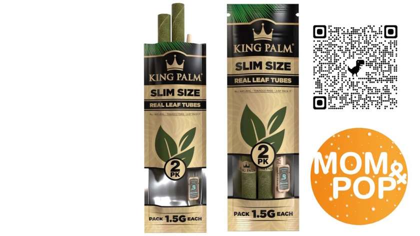 🆕 King Palm Natural, X 2