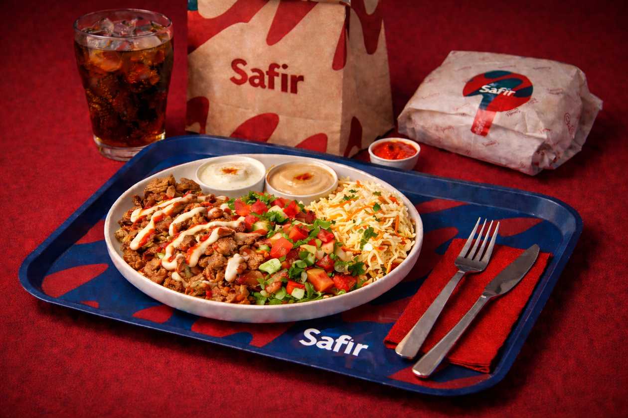 Shawarma se salátem