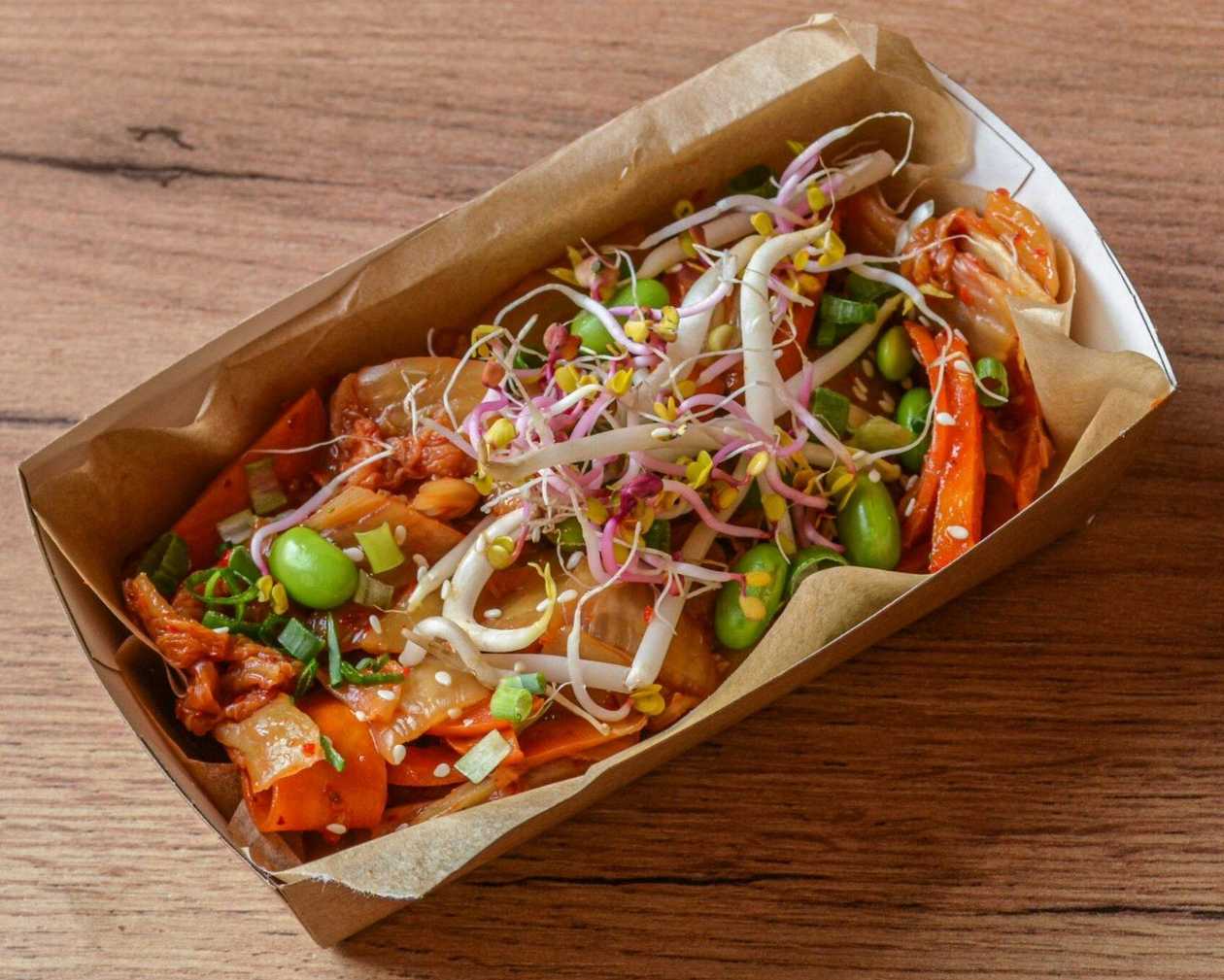 Kimchi koreańskie vegan