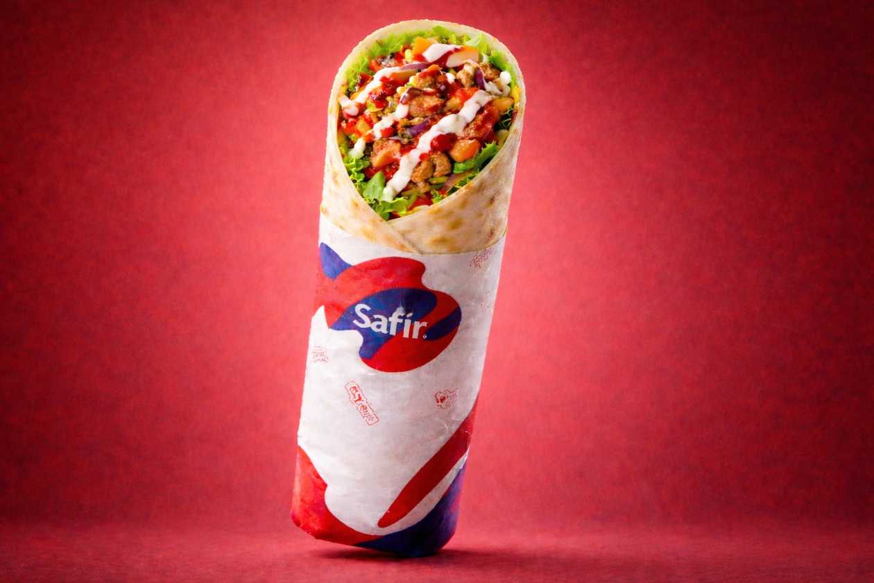 Shawarma Twister s Hummusem