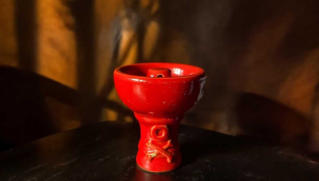 Overdozz qəlyan çəşkası (bowl)-QIRMIZI