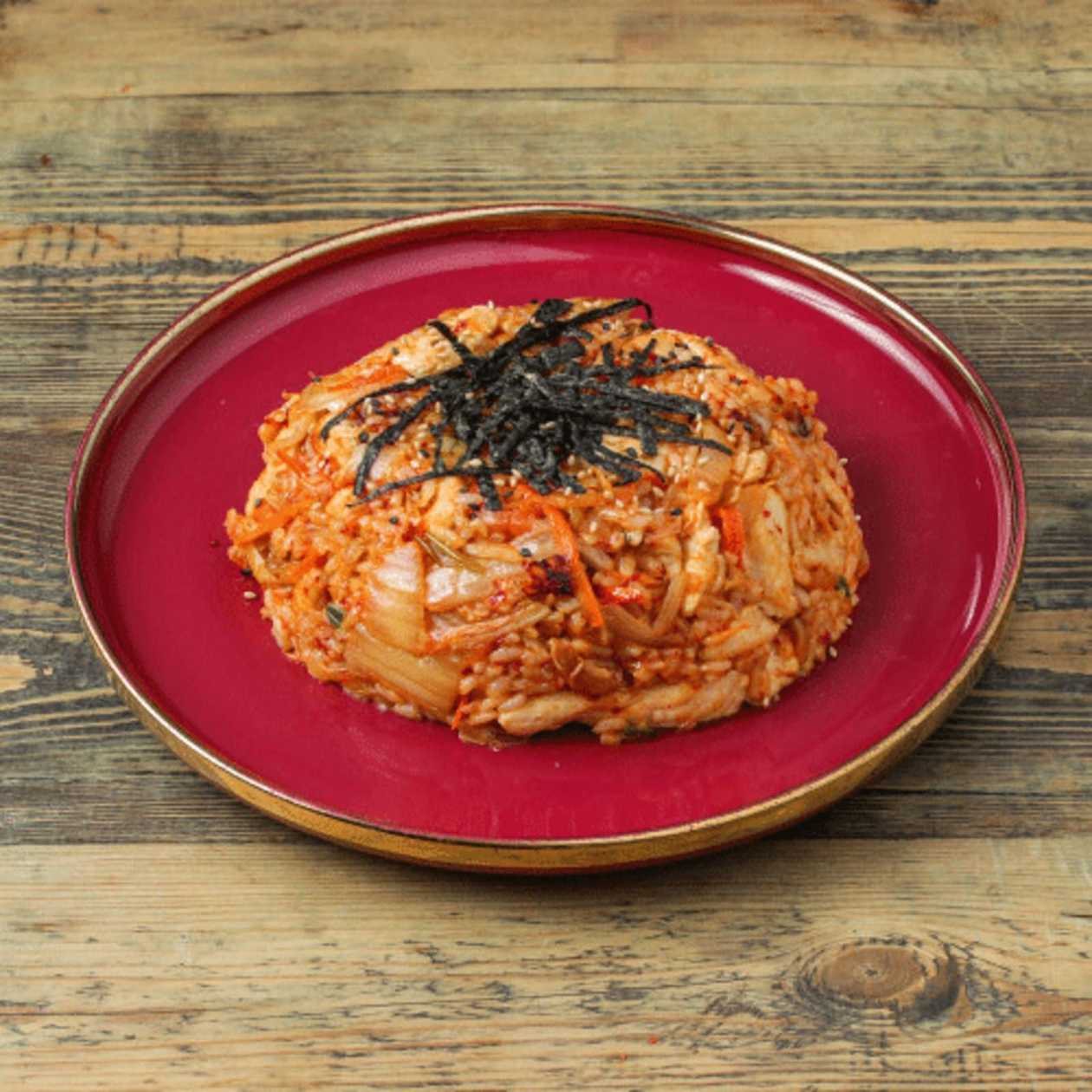 Ryż Smażony z Kimchi i Kurczakiem