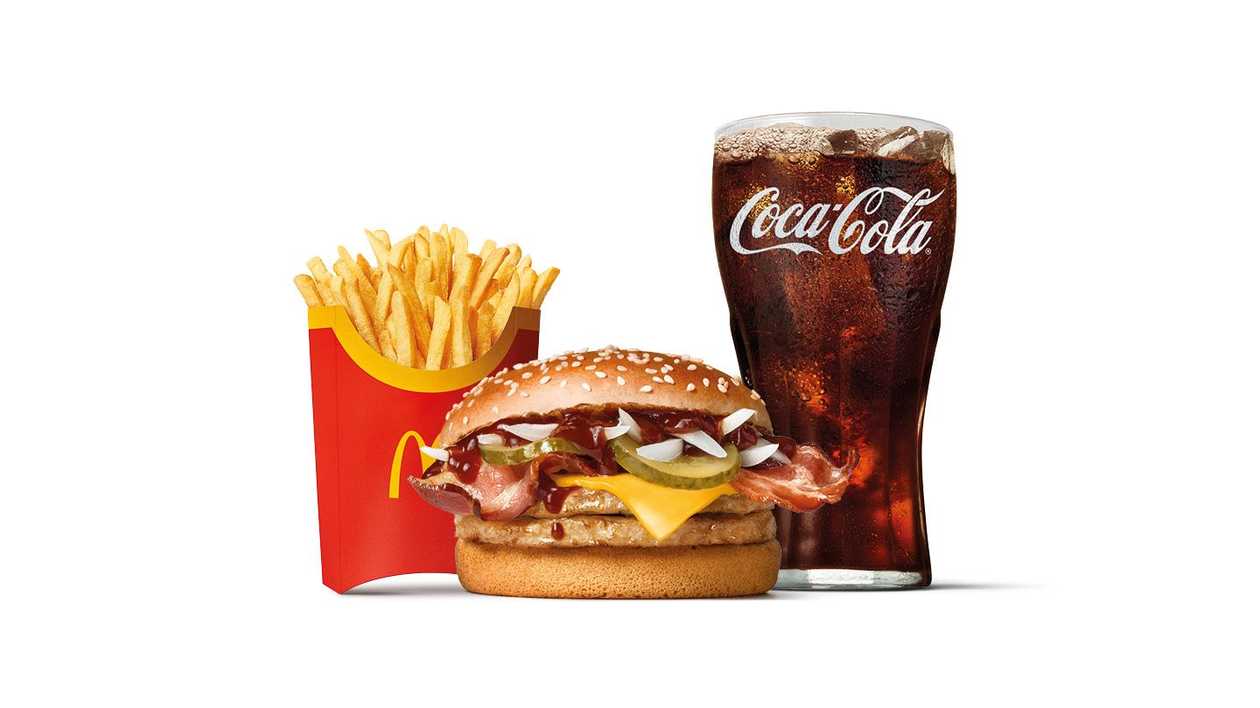 Western BBQ velké McMenu