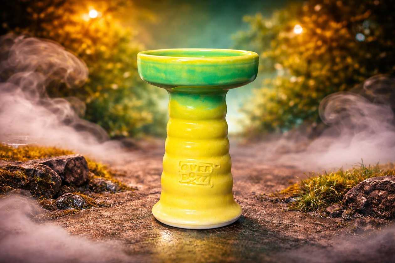 Overdozz Qəlyan Çaskası (Phunnel / Classic) Sarı-Yaşıl
