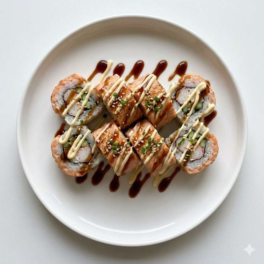 Losos Teriyaki Roll