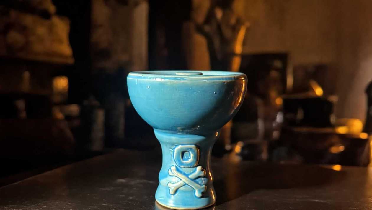 Overdozz qəlyan çəşkası (bowl)-MAVİ