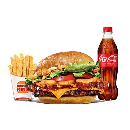 Steakhouse com Aros de Cebola Menu Grande