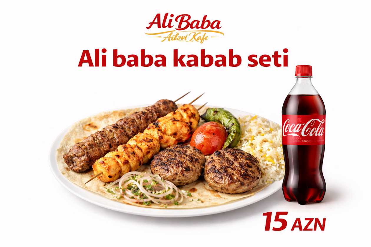 Ali Baba kabab seti