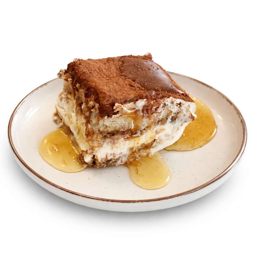 Tiramisu reinterpretat cu Gorgonzola & miere