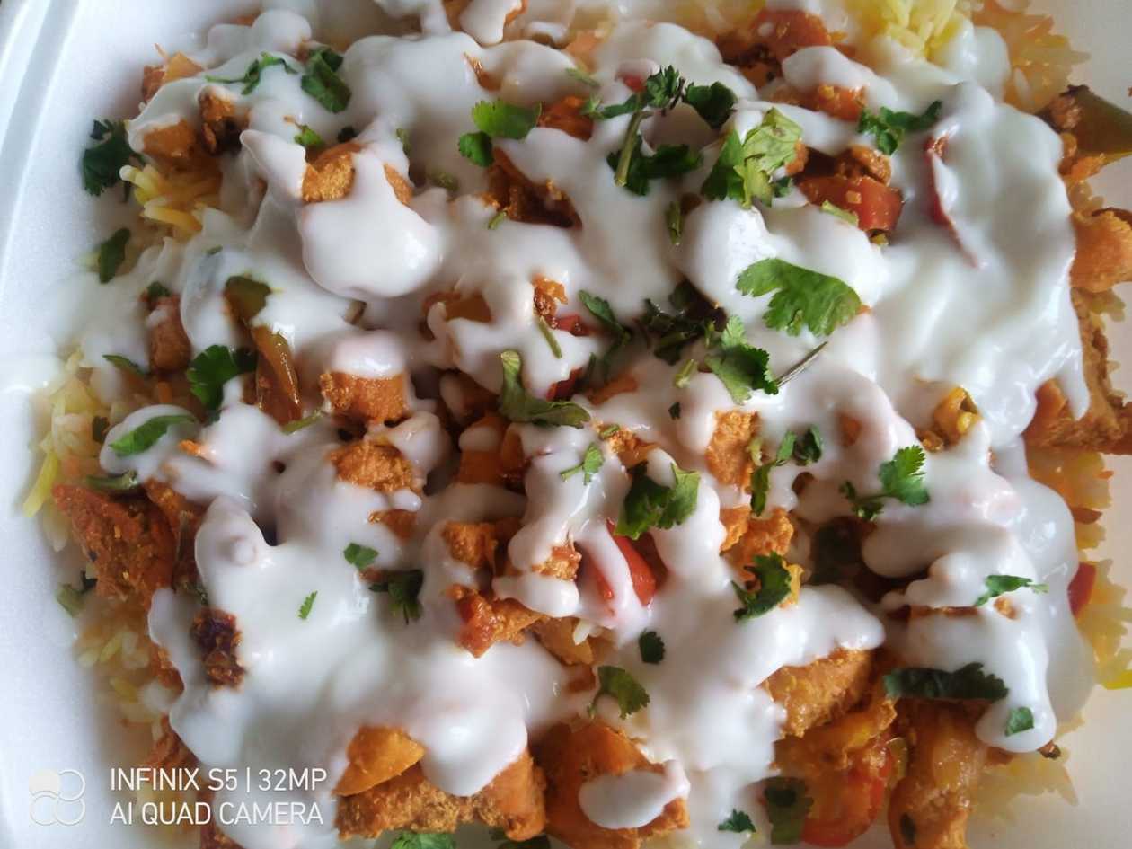 Saving Triple Shawarma Rice Dish