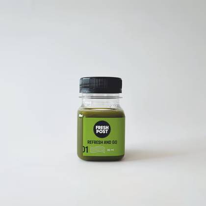 Refresh and go juice drink, 80 ml