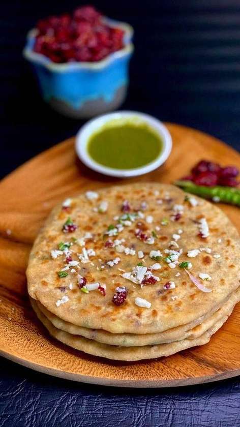 46. Paneer Paratha