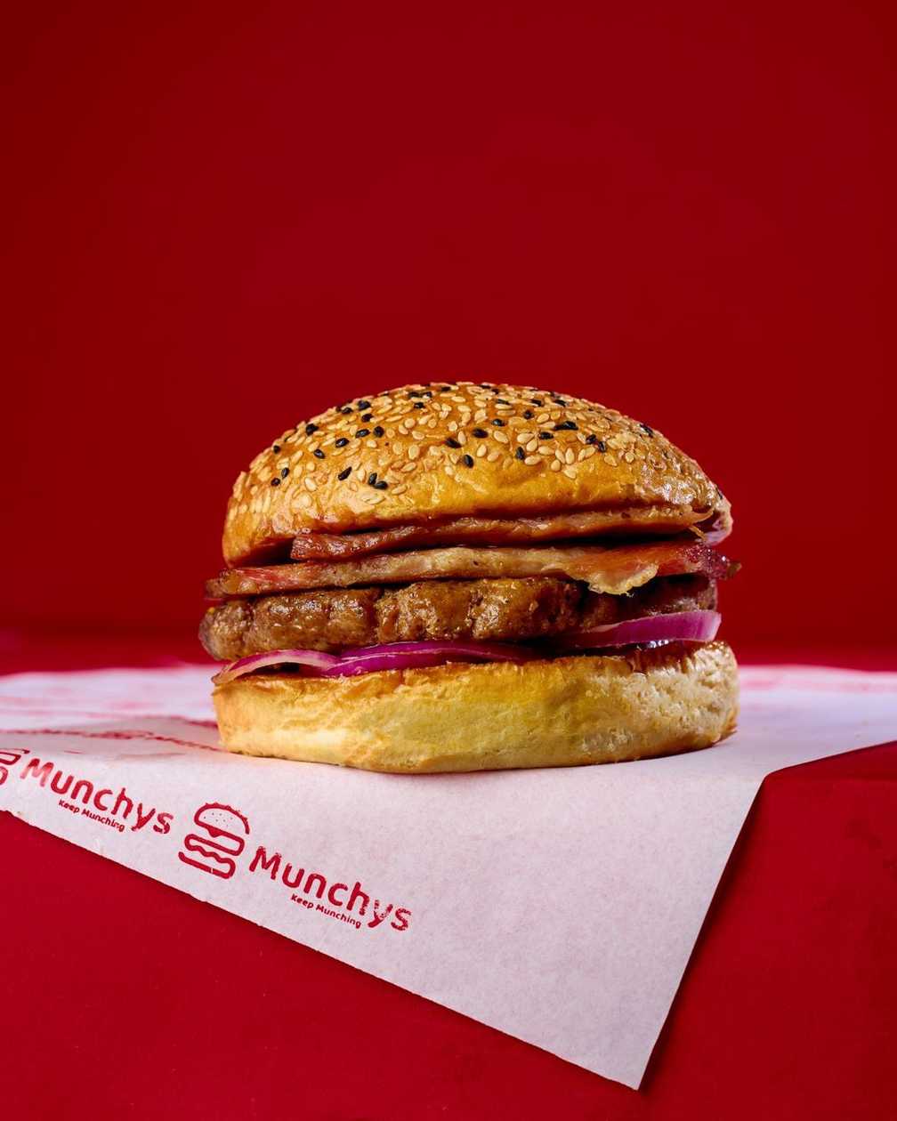 Beef on Bacon Burger