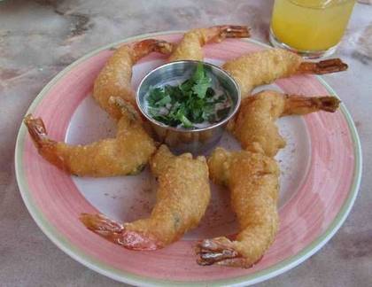 25. Jheenga Pakora