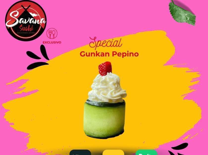 Cucumber Gunkan - 4 Pieces