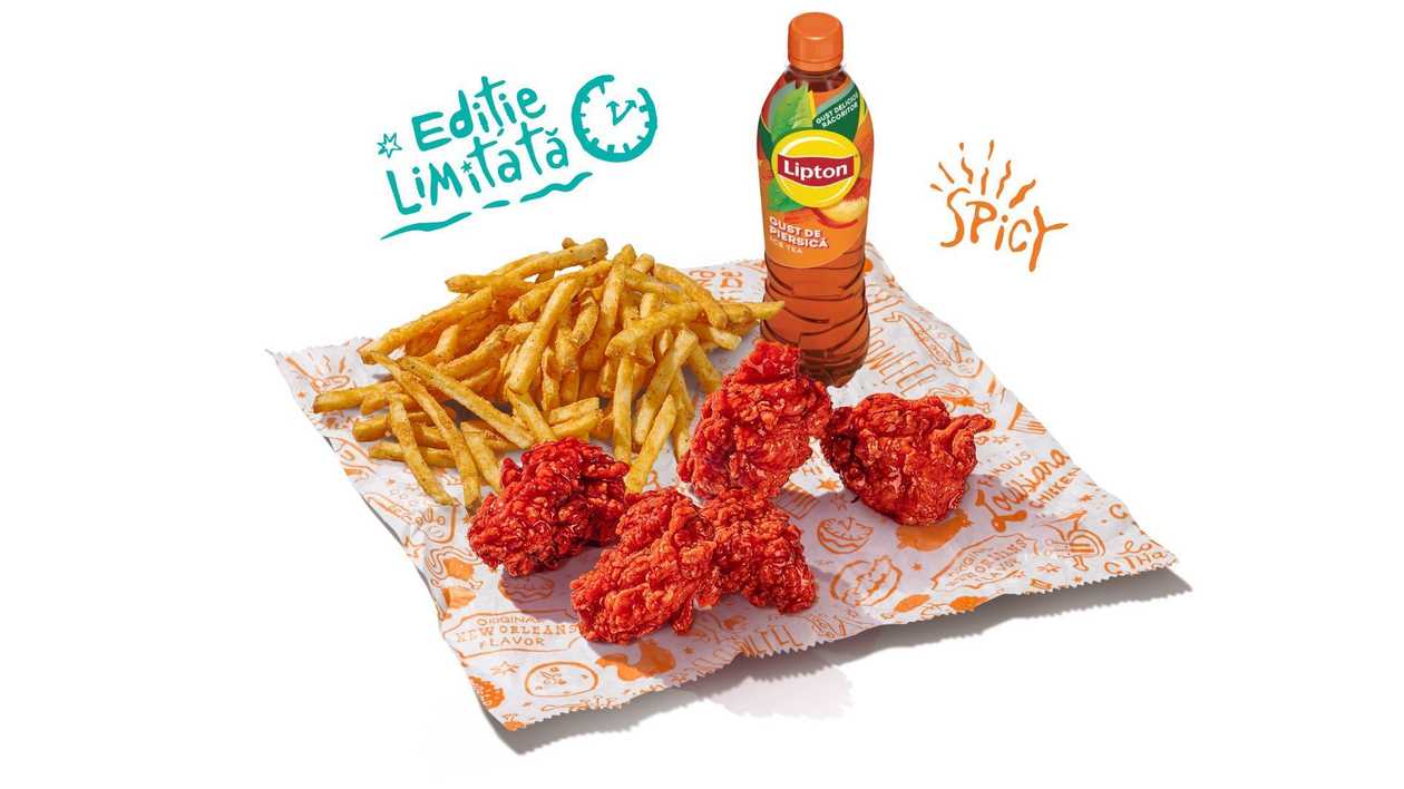 5 buc. Sauced Nuggets Meniu Mare