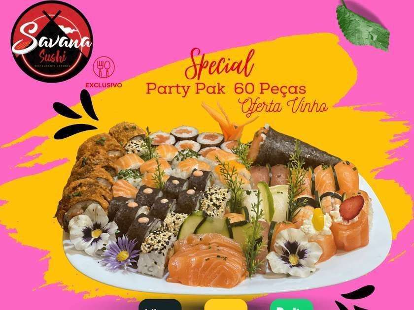 Sushi Combo Mix - Party Pack - Wine Offer