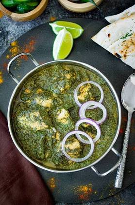 74. Chicken Palak