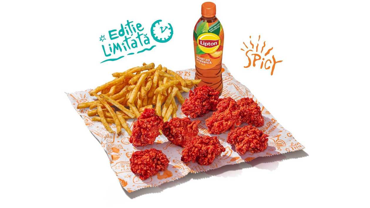 8 buc. Sauced Nuggets Meniu Mare