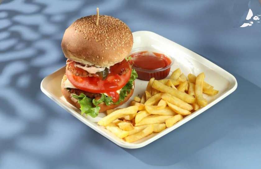 Beef Burger (double layers) + Fries + Ketchup + Cola