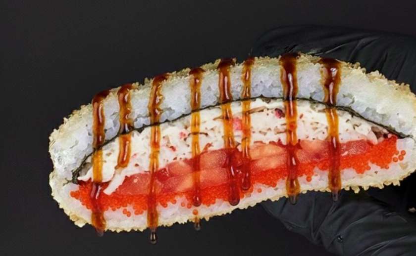 Suši tosts ar teriyaki vistu