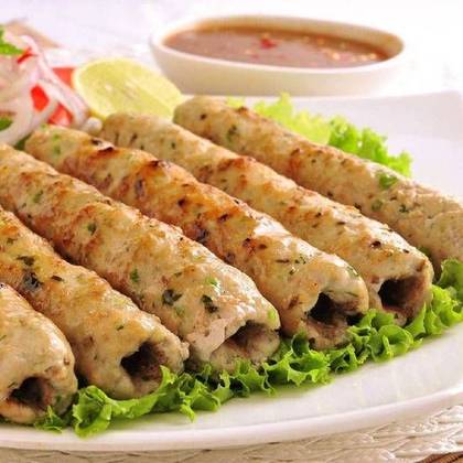 53. Chicken Seekh Kabab