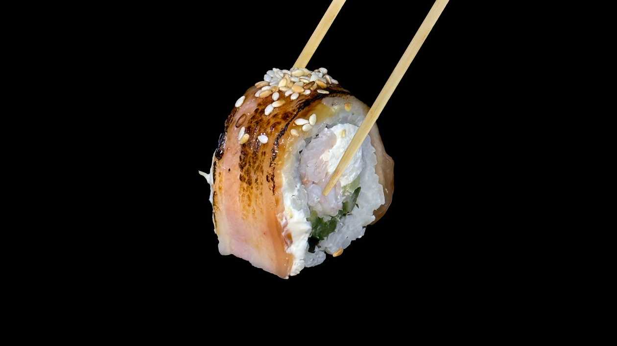 Maki Bekons ar garnelēm