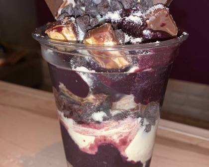 Truffled Açaí With Ice Cream