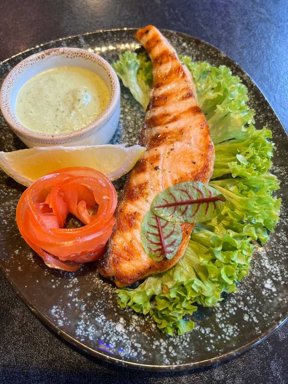 Філе лосося гриль