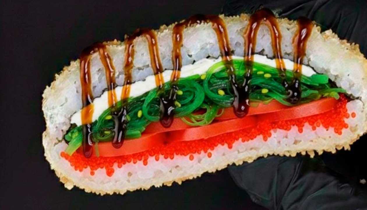 Suši tosts ar wakame