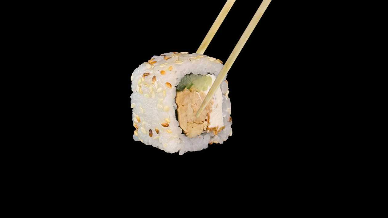 Maki ar teriyaki vistu