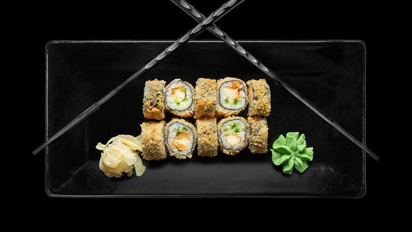 Mini Tori Panko maki (10 vnt.)