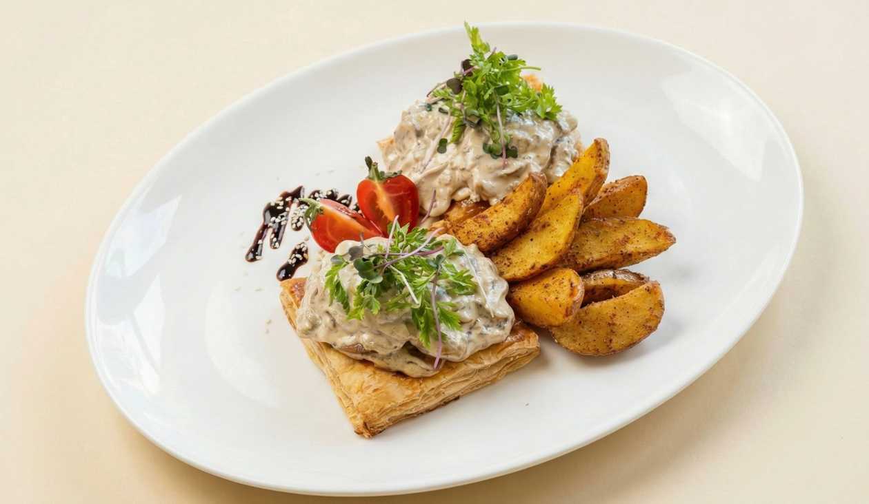 Chicken with Creamy Mushroom sauce