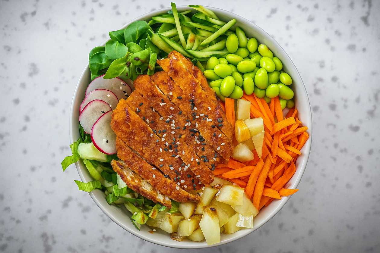 Vegan "No Chicken" Bowl