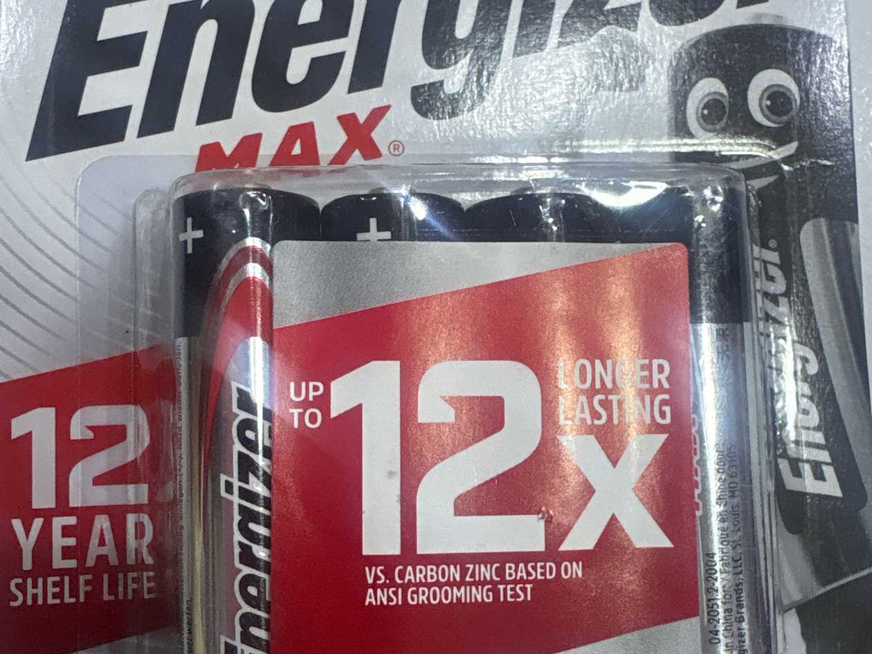 Energizer Battery AA 4's