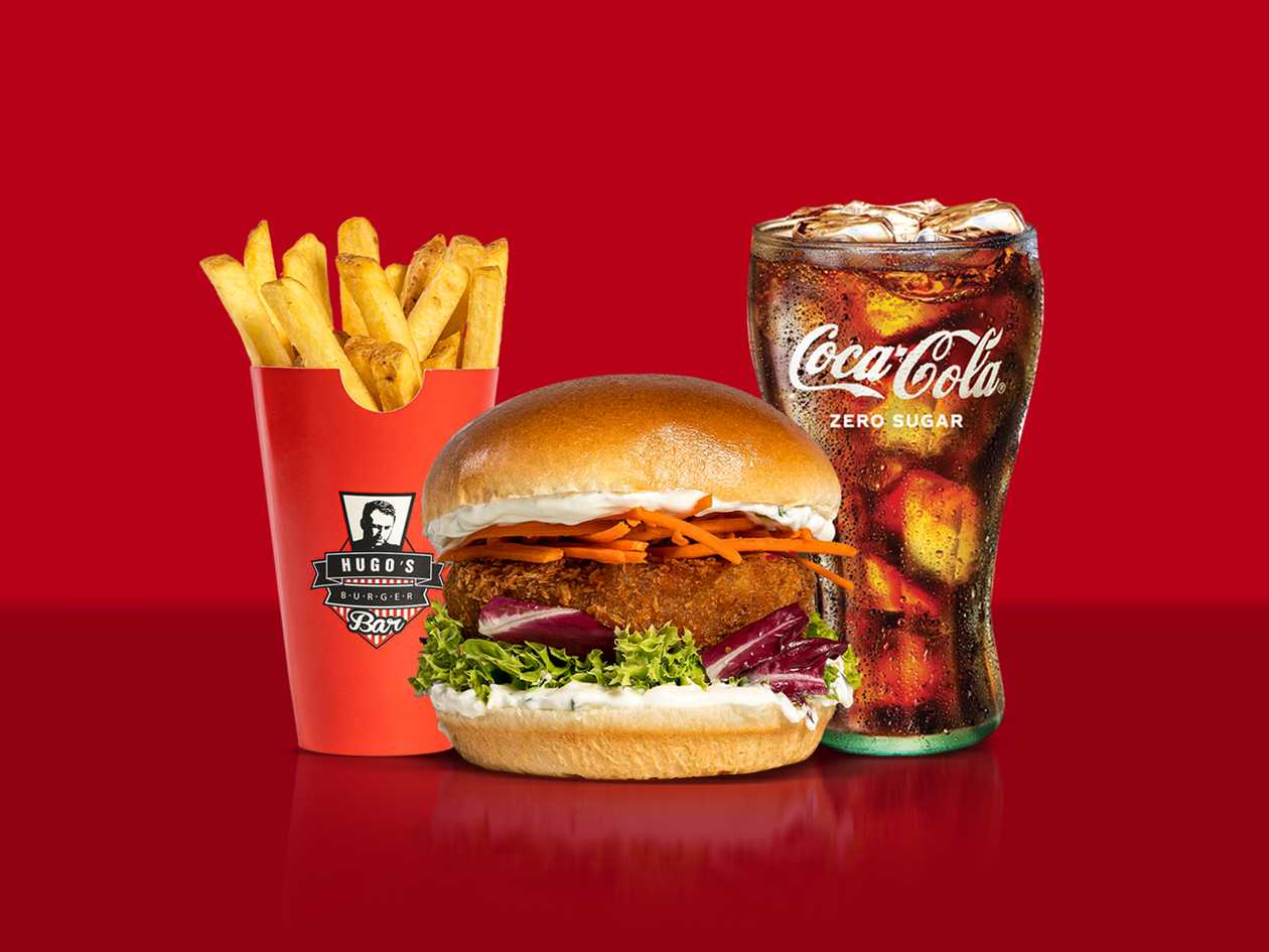 Veggie Burger Meal