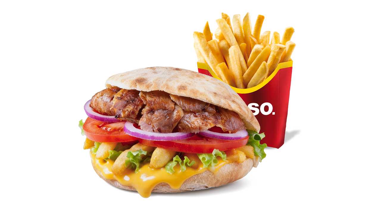 Royal Chessy Turkey Combo with French Fries