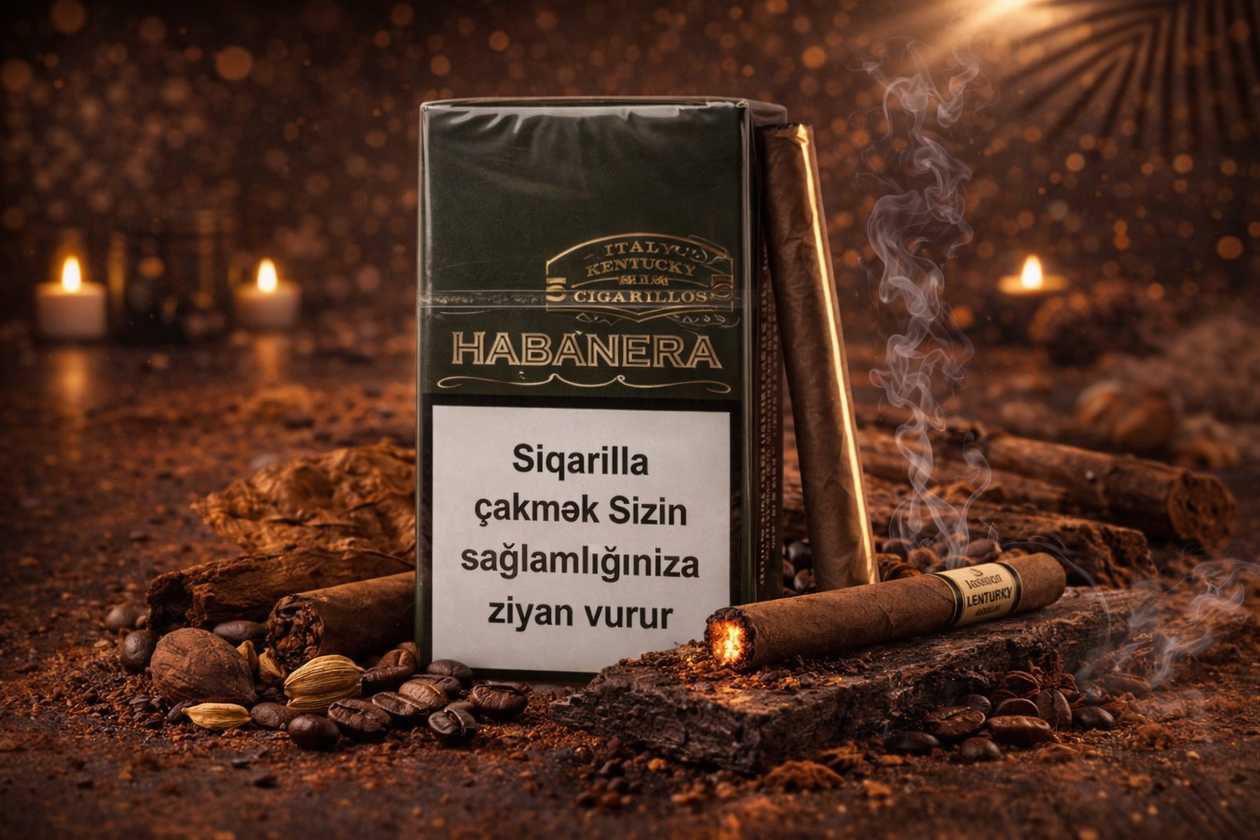 Siqarilla Habanera Italian Kentucky – Qutuda 5 ədəd