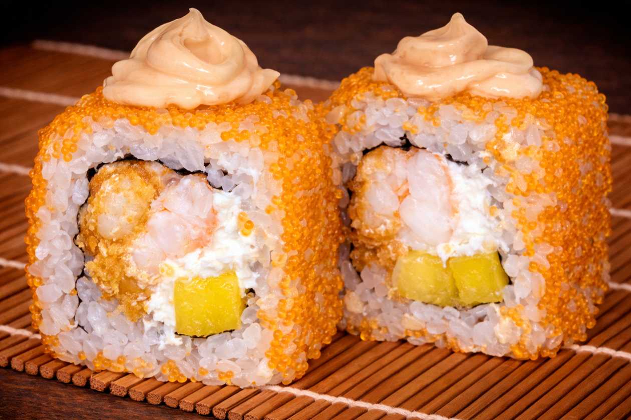 Mango Ebi Maki