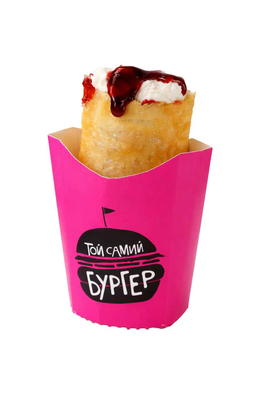 THE SAME PIE WITH CHEESE AND BLACK CURRANT