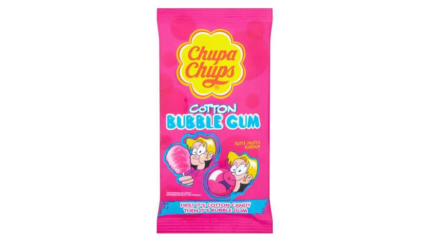 Chupa Chups Cotton Candy Bubblegum 11g