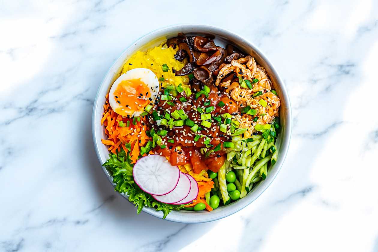 Teriyaki lõhe bowl