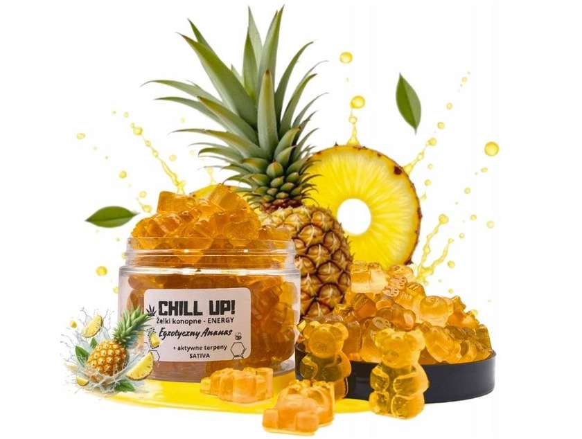 Żelki Chill UP! Egzotyczny Ananas