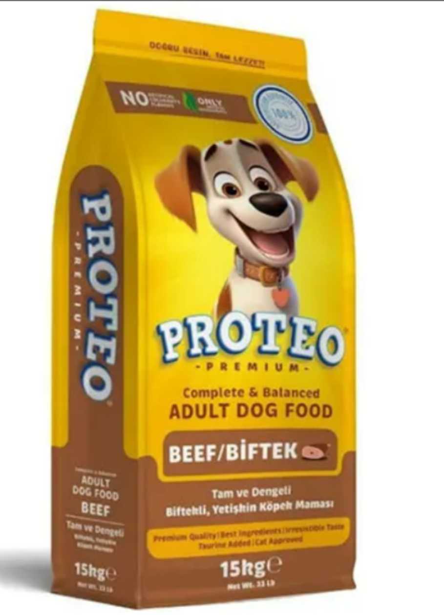 პროტეო საქონელი 15 კგ /PROTEO with beef 15 kg