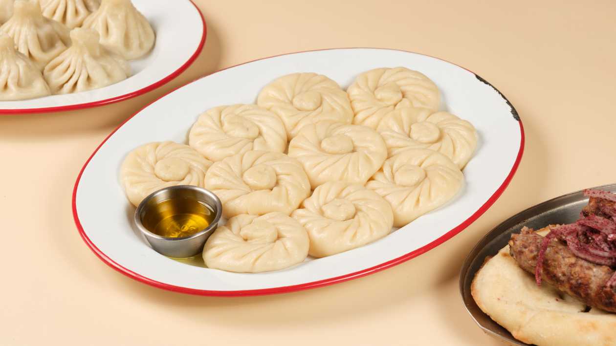 Potato and Cheese Khinkali