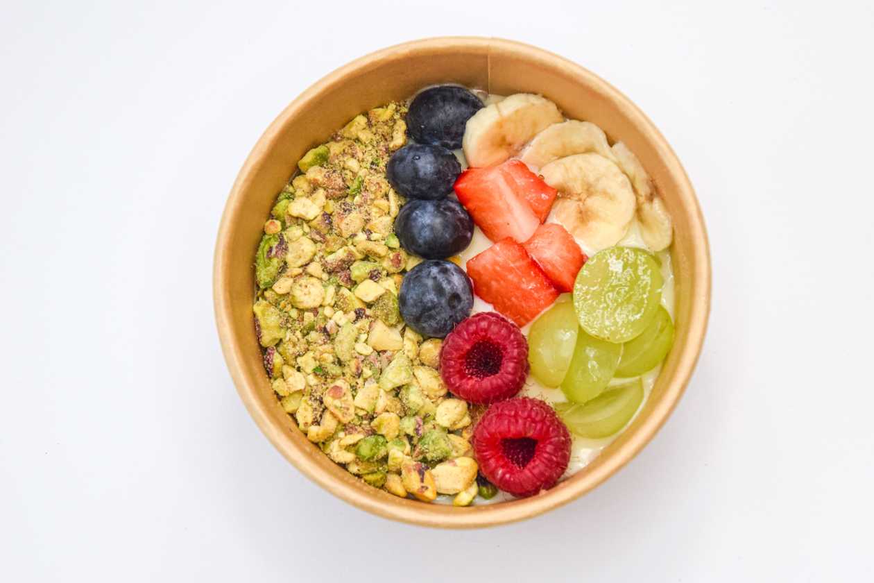 Pistácia-biela čokoláda kaša