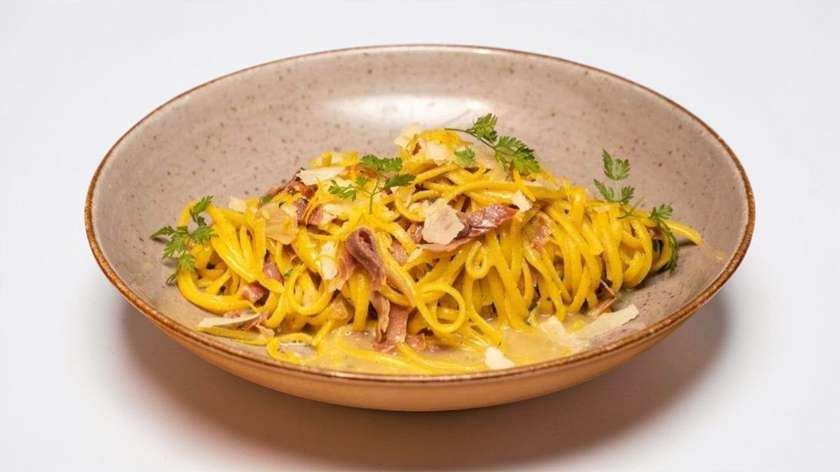 Linguine Prosciutto e Limone