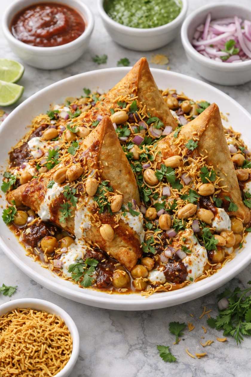 Samosa Chaat