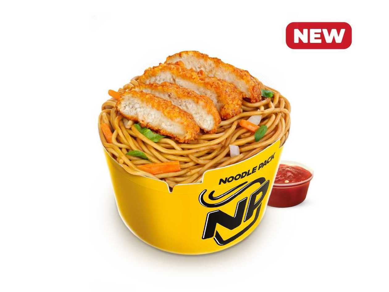 (NOU) Noodle Pack Șnițel Crocant