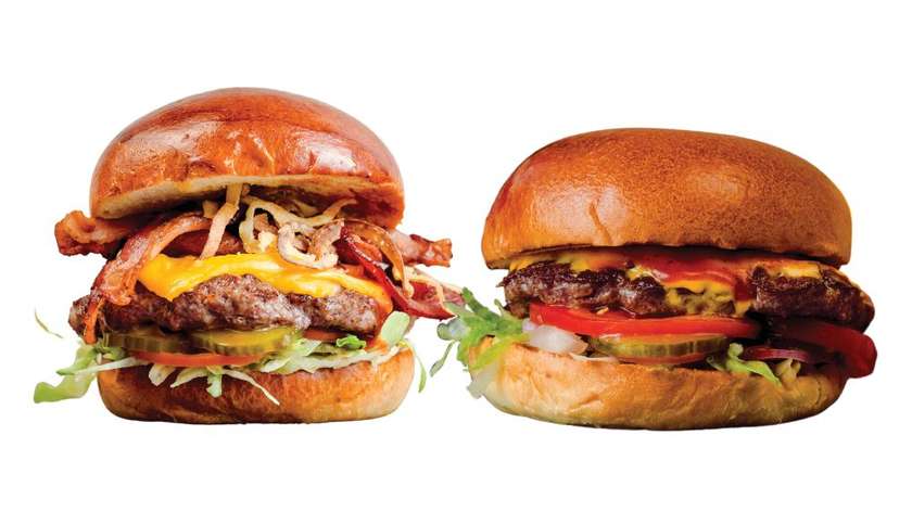 Craft Bacon + Liellopa Čīzburgers